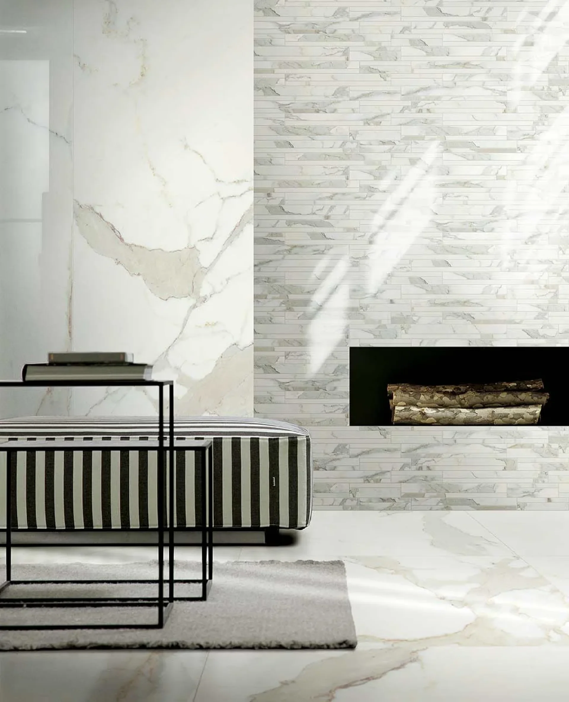 Timeless Calacatta 80x80 Shiny Gat.1