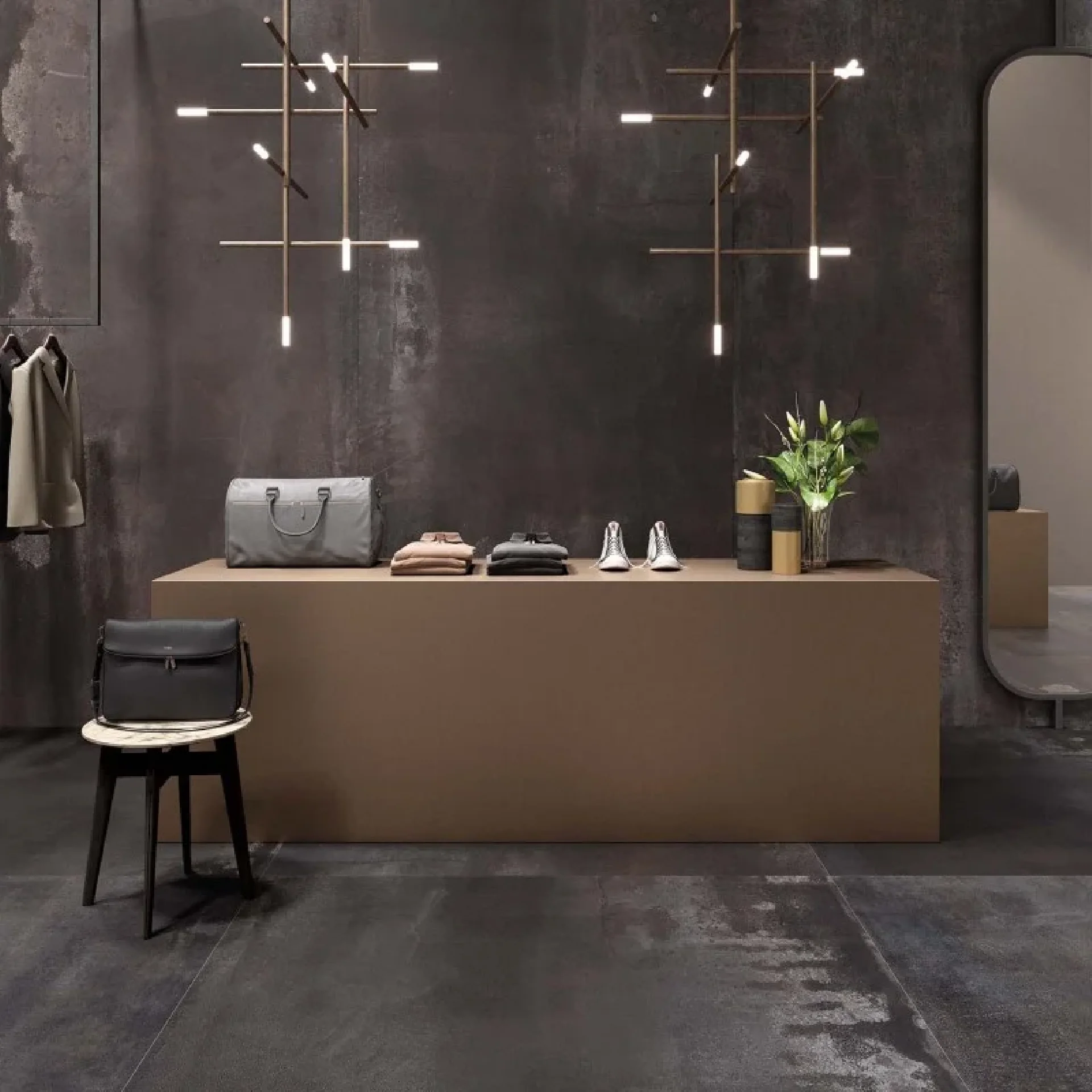 Interno 9 Dark 60x60 Rett.Gat.1