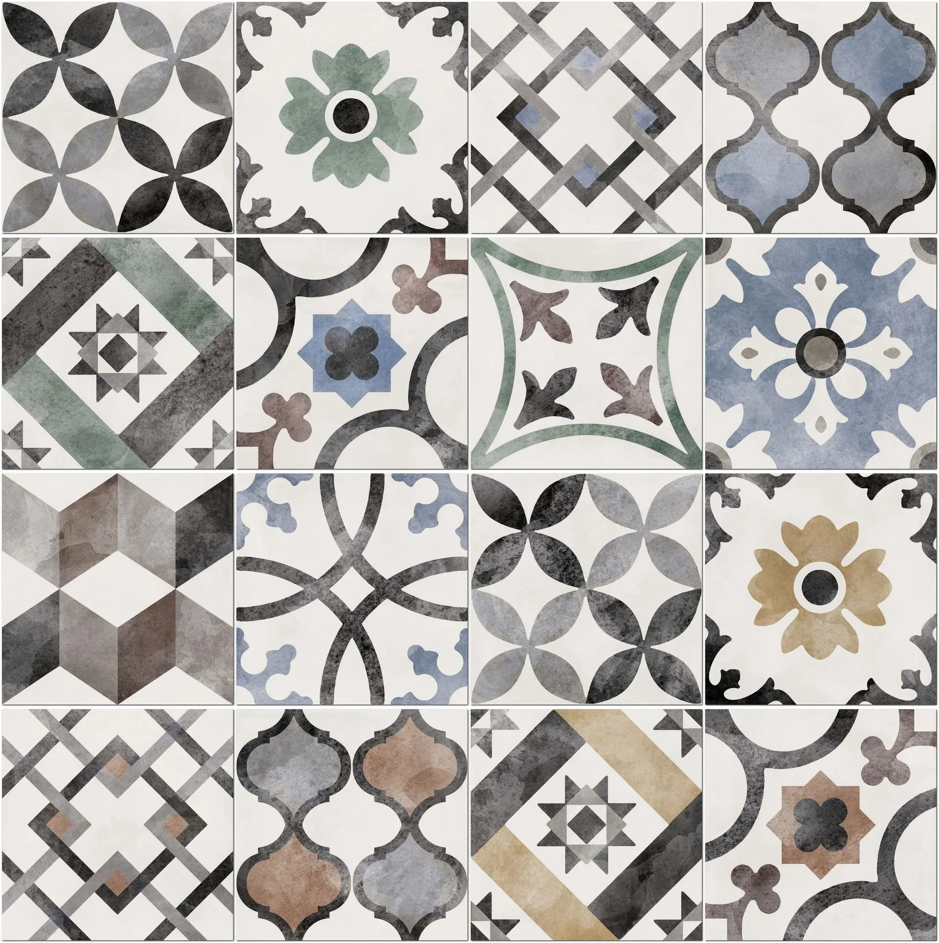 Play Classic Mix Multicolor 20x20 Nat.Ret.Gat.1