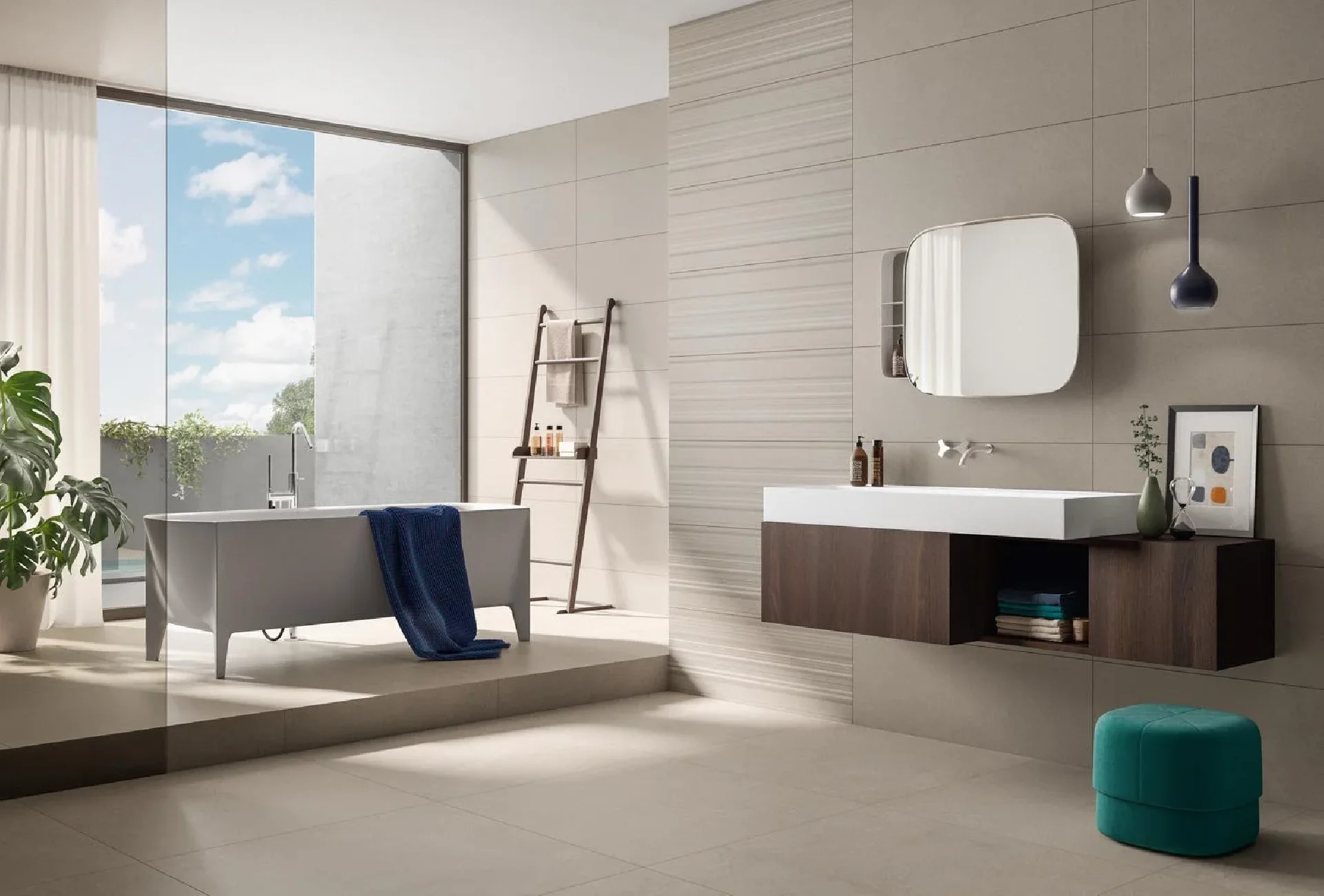 Horizon Sky 60x60 Naturale Rett.Gat.1