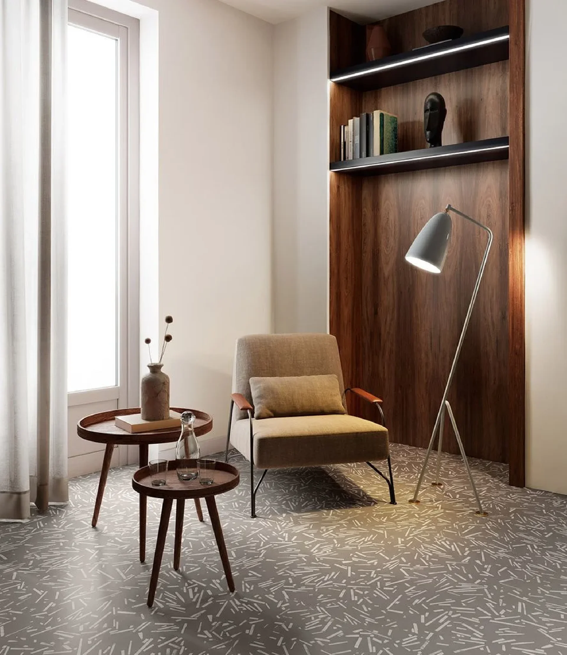 Insideart Remarble Dark 90x90 Soft Ret.Gat.1
