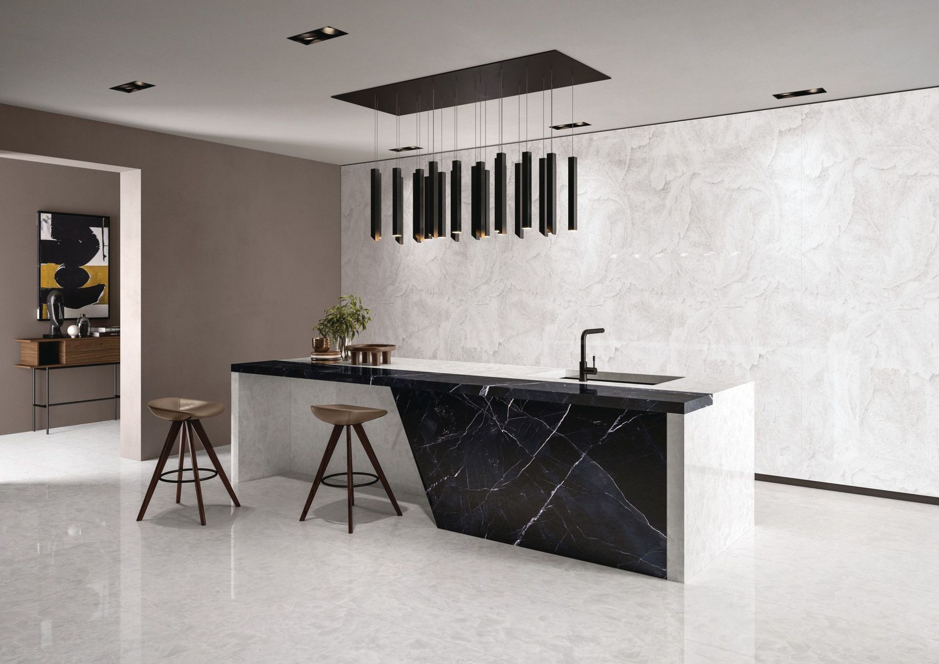 Tele di Marmo Revolution Thassos 90x90 Lapato Gat.1