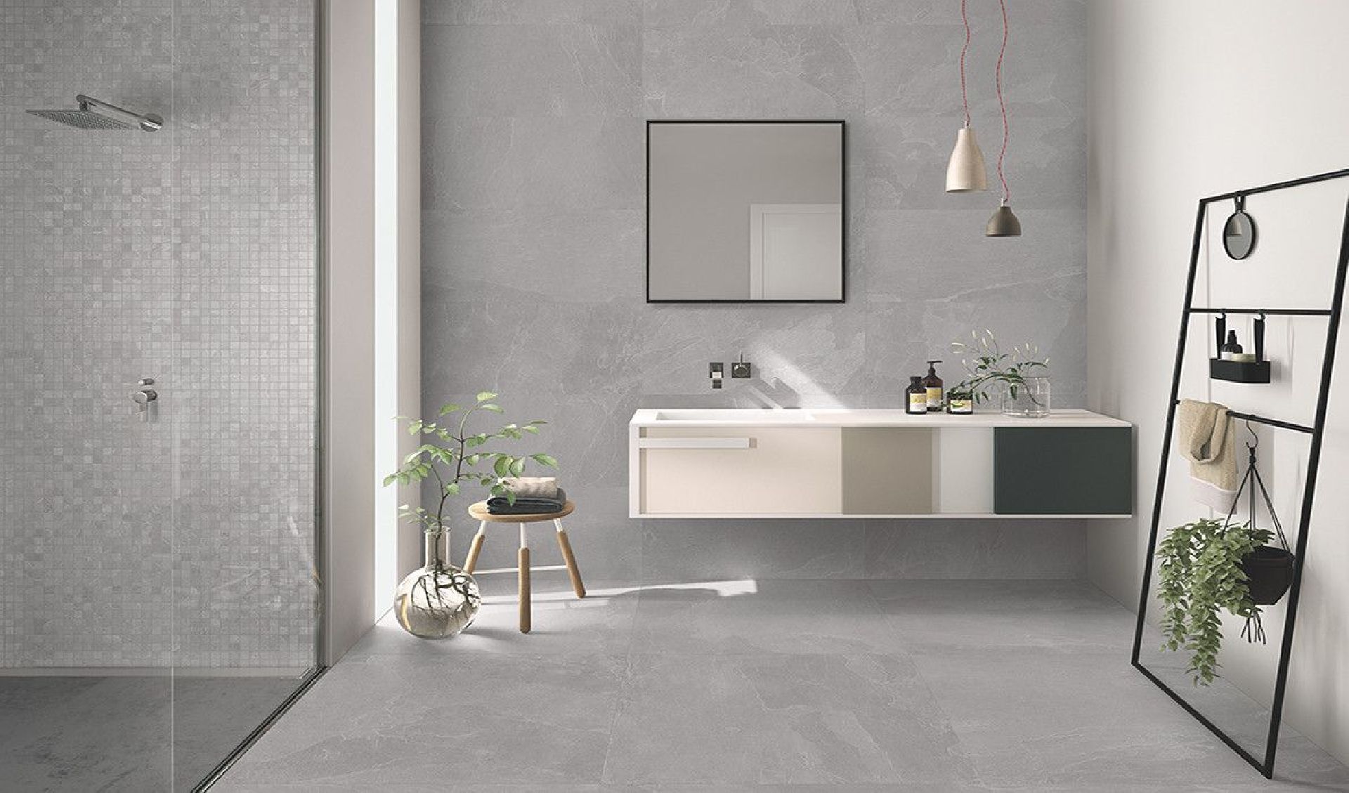 Nordika Grey 60x60 Naturale Rett.Gat.1