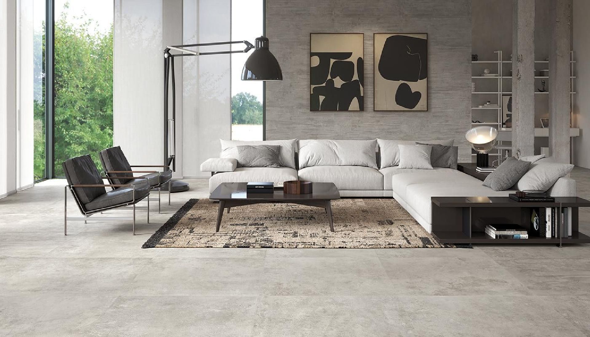 Fabrika Grey 60x120 Silk Gat.1