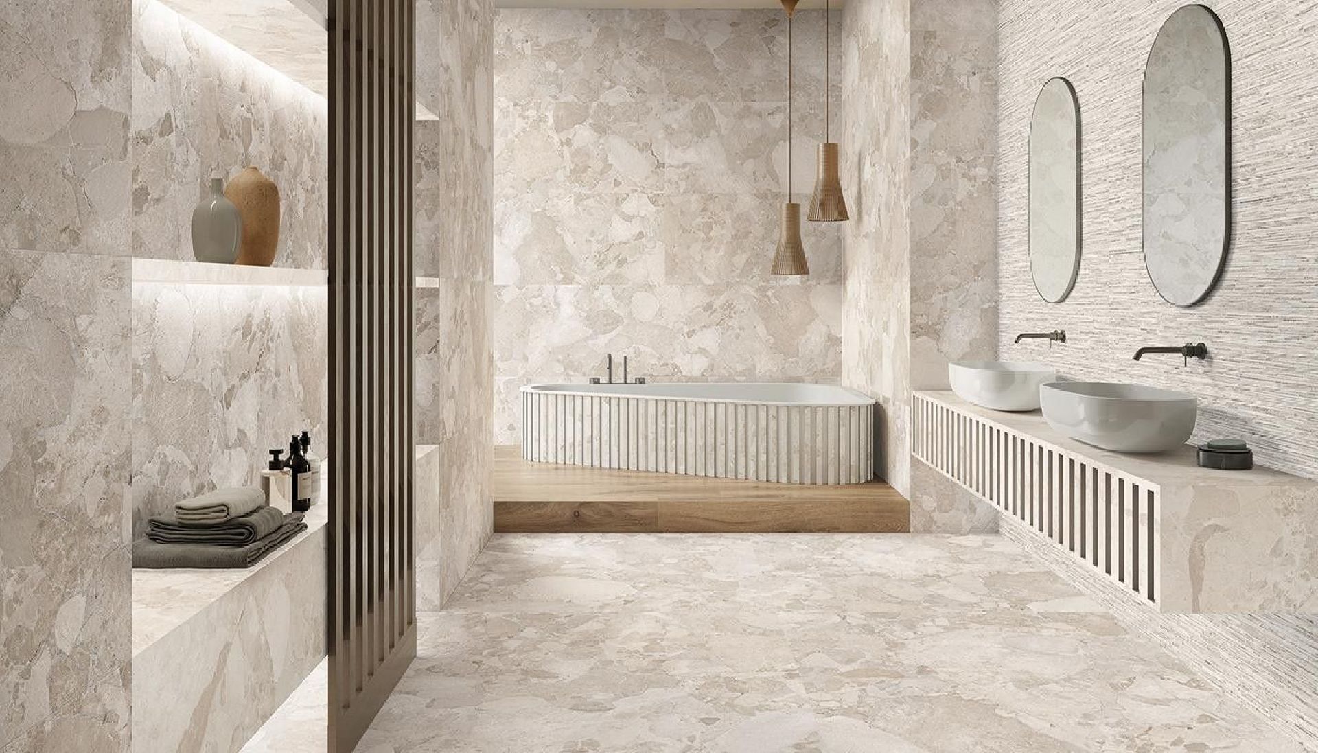 Matera Stone Ritmo Greige 60x120 Silk Gat.1