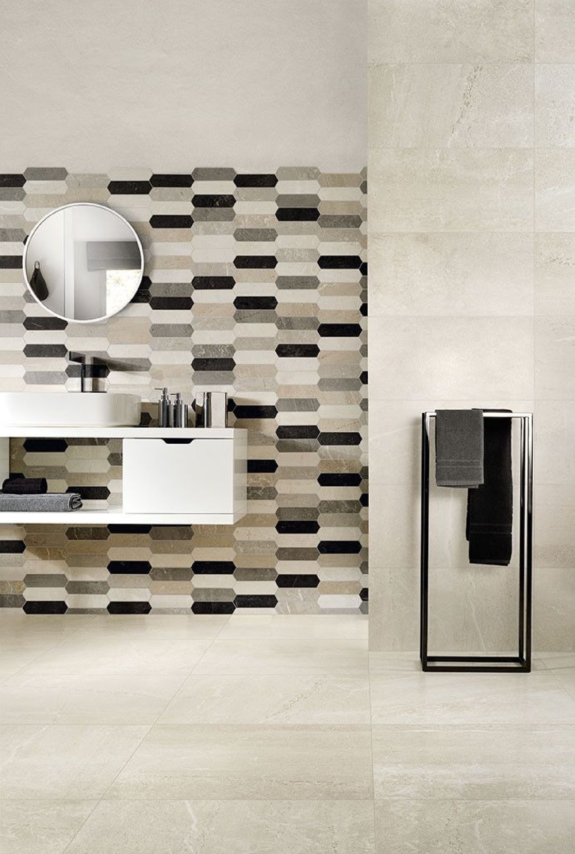 Blendstone Ivory 60x120 Lucidato Ret.Gat.1