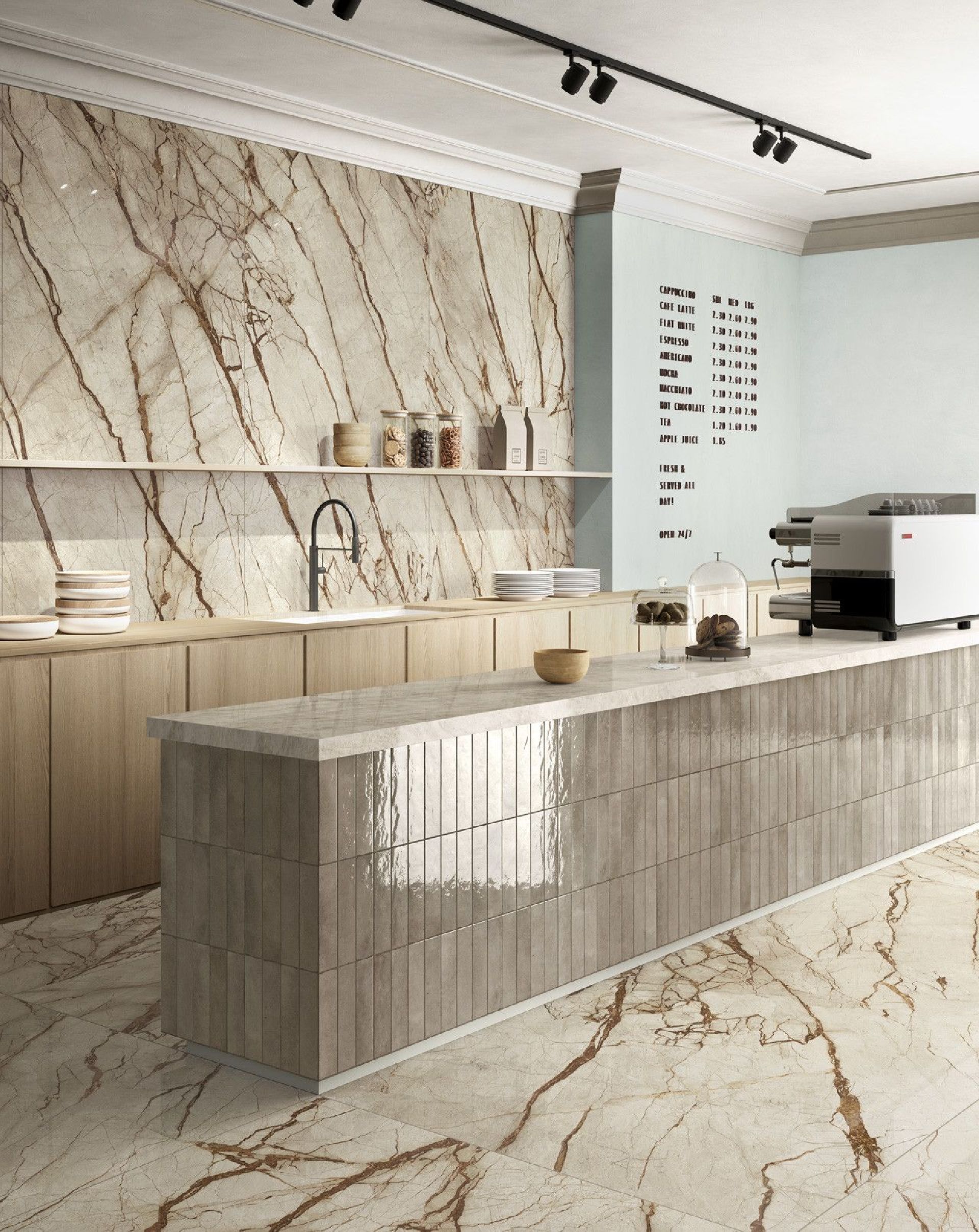 Infinito 2.0 Gold River 120x278 Glossy Gat.1
