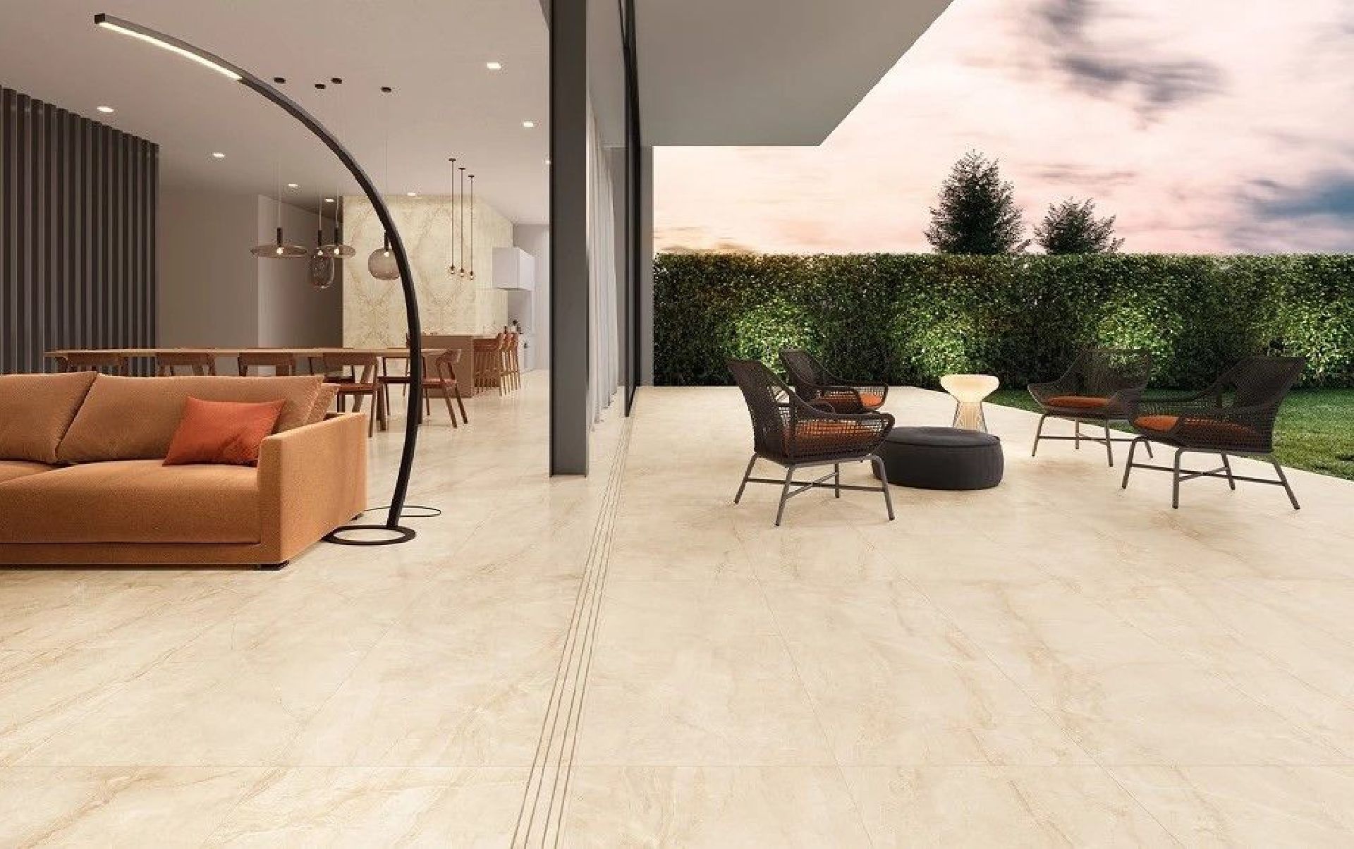 Sybil Beige 120x280 Polished Gat.1