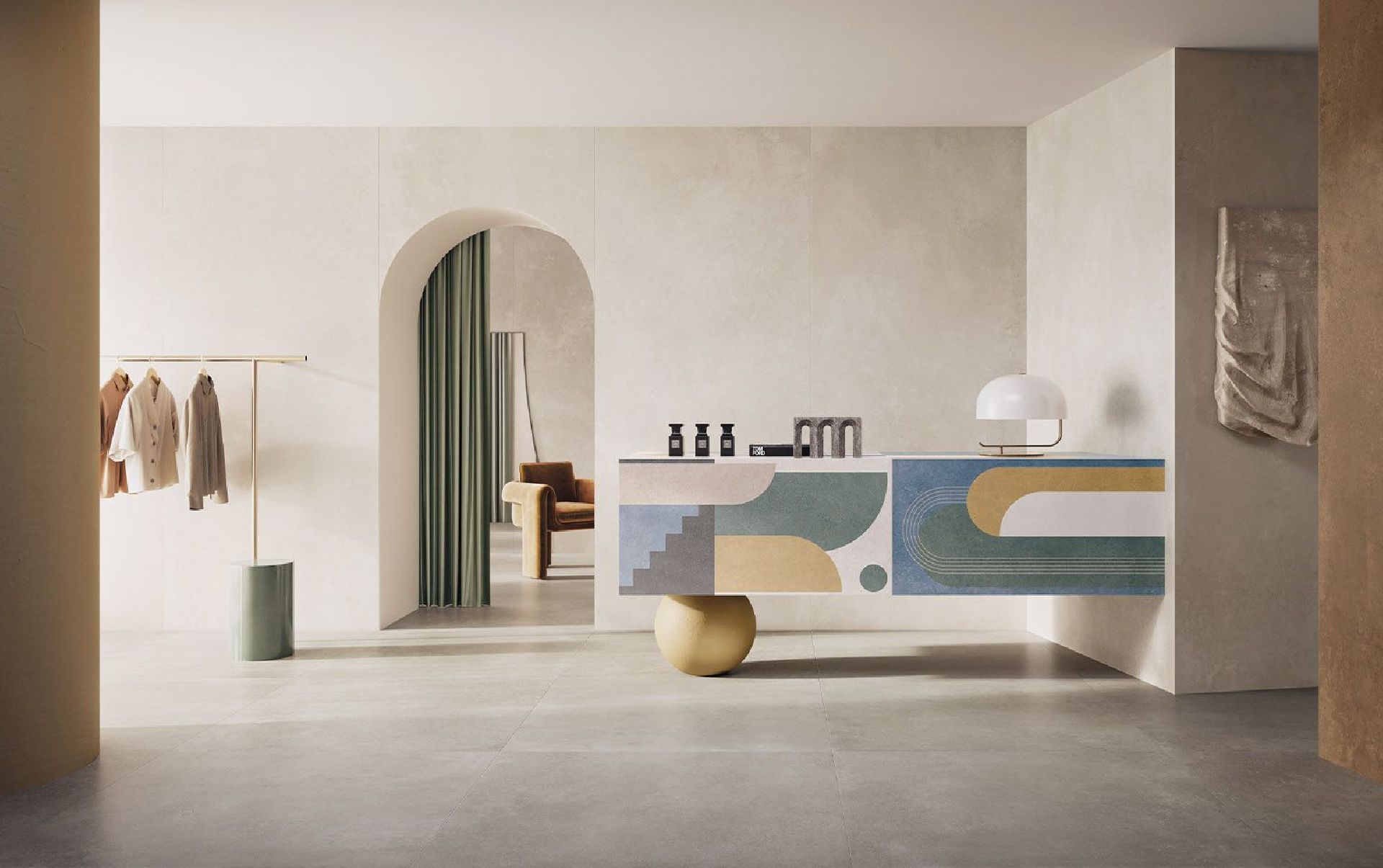 Concrete Art Grigio 60x120 Mat.Gat.1