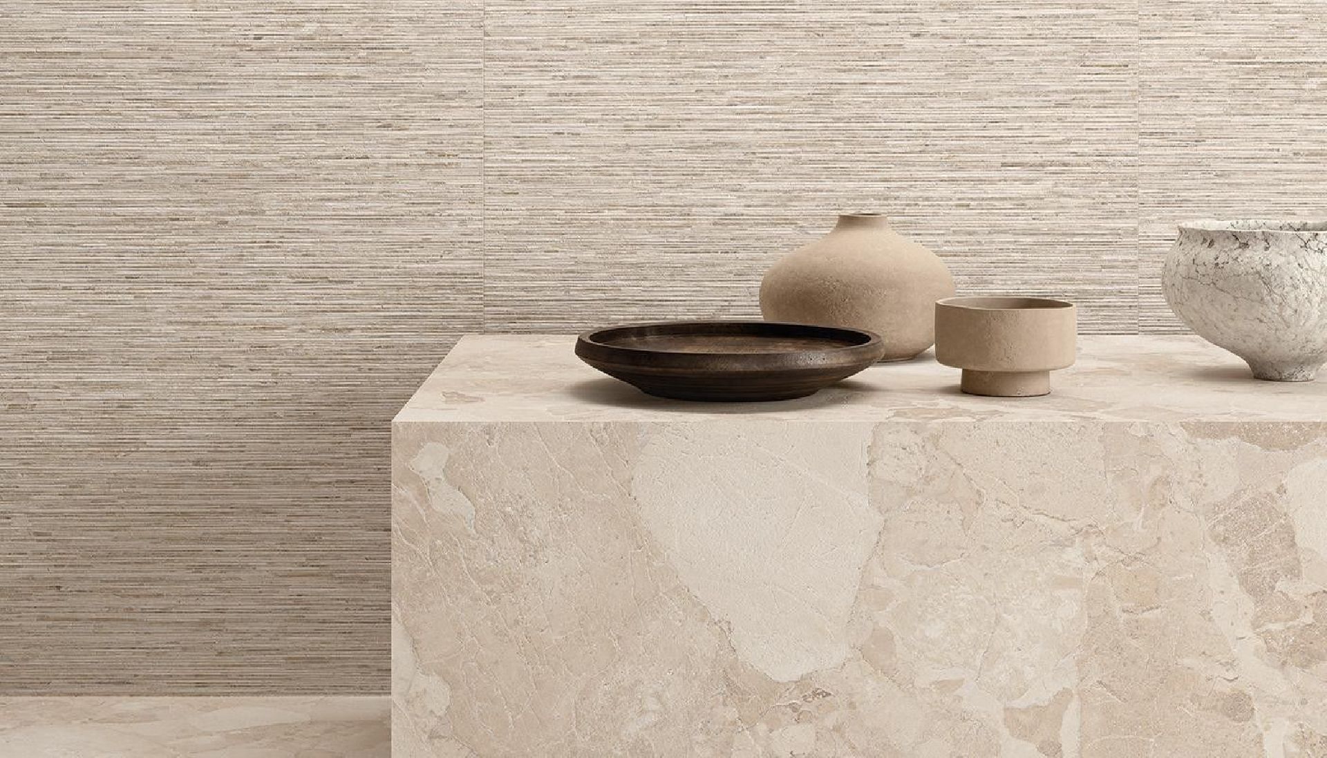 Matera Stone Beige Sassi 120x120 Silk Plus Gat.1