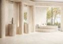 Dual Travertine Poro Chiuso White 60x120 Silk Gat.1