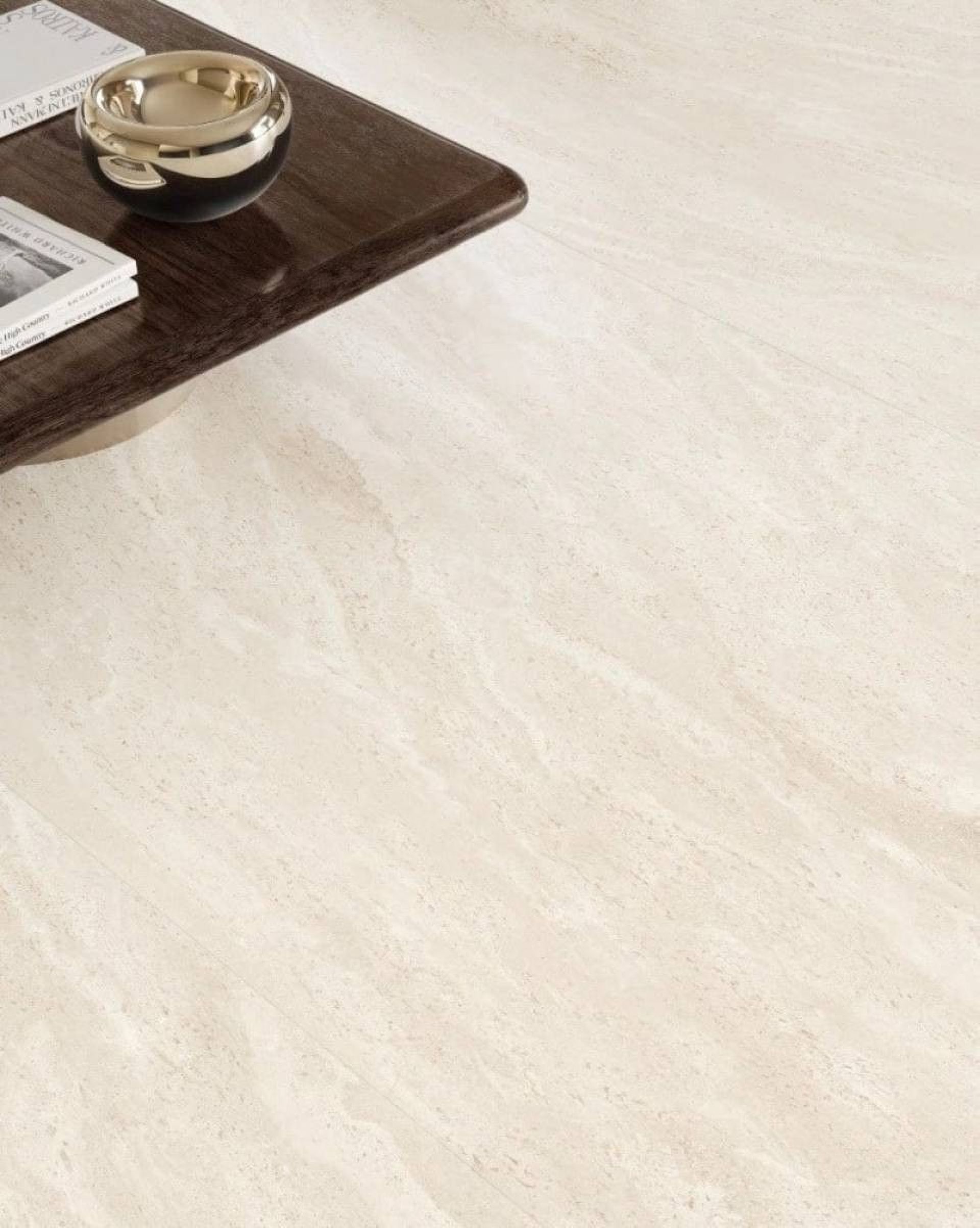 Dual Travertine Poro Chiuso White 60x120 Silk Plus Gat.1