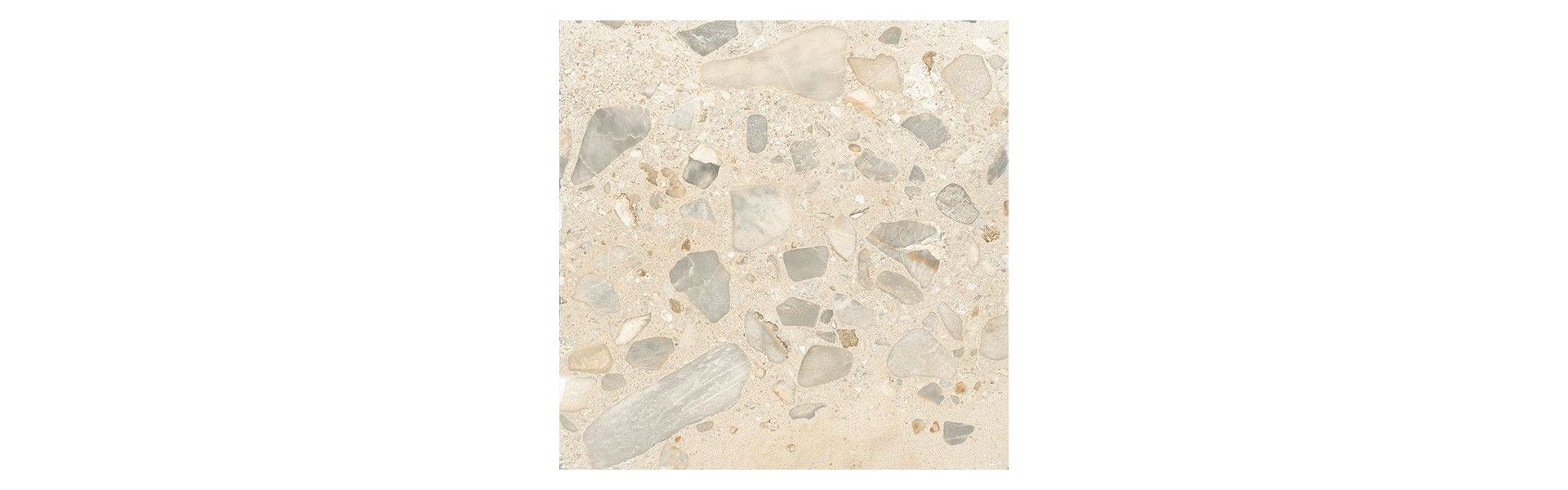 I Ciottoli Sassi Avorio 90,6x90,6 Nat.Gat.1