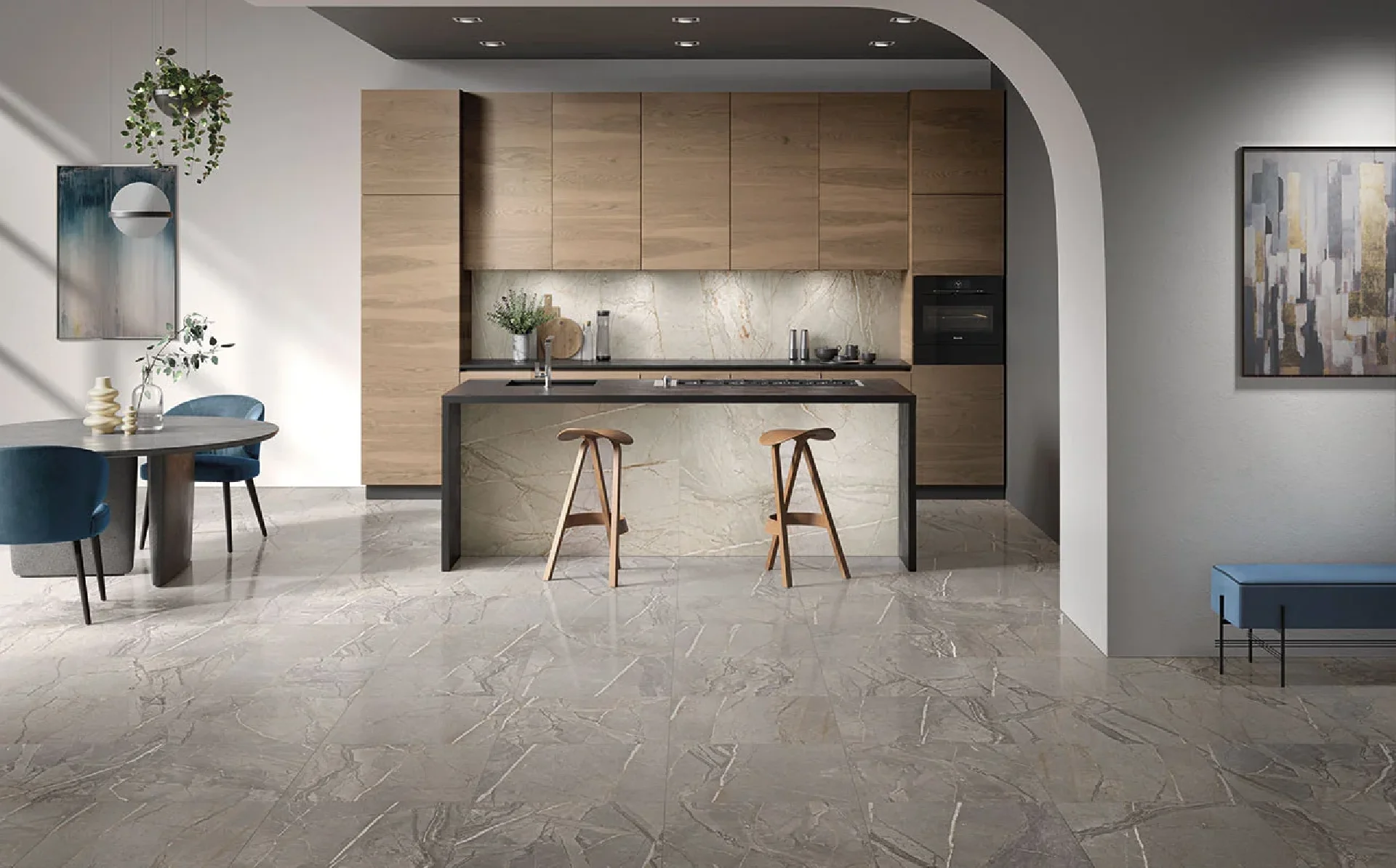 Amaranto Ivory 120x120 Nat.Gat.1