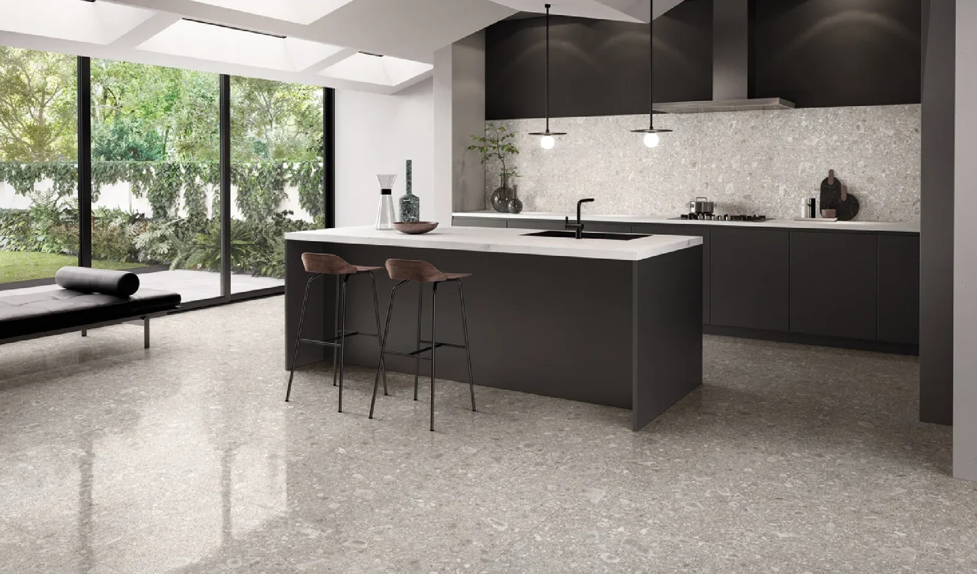 Lombarda Grigio 90x90 Naturale Rett.Gat.1