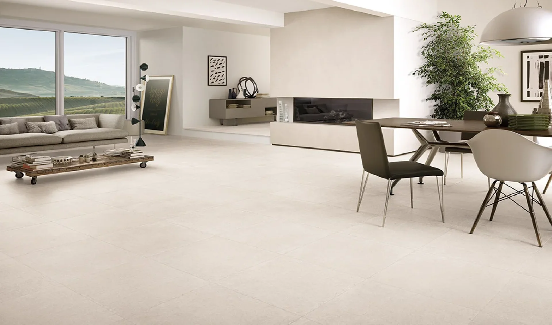 Limestone White 60x120 Naturale Gat.1