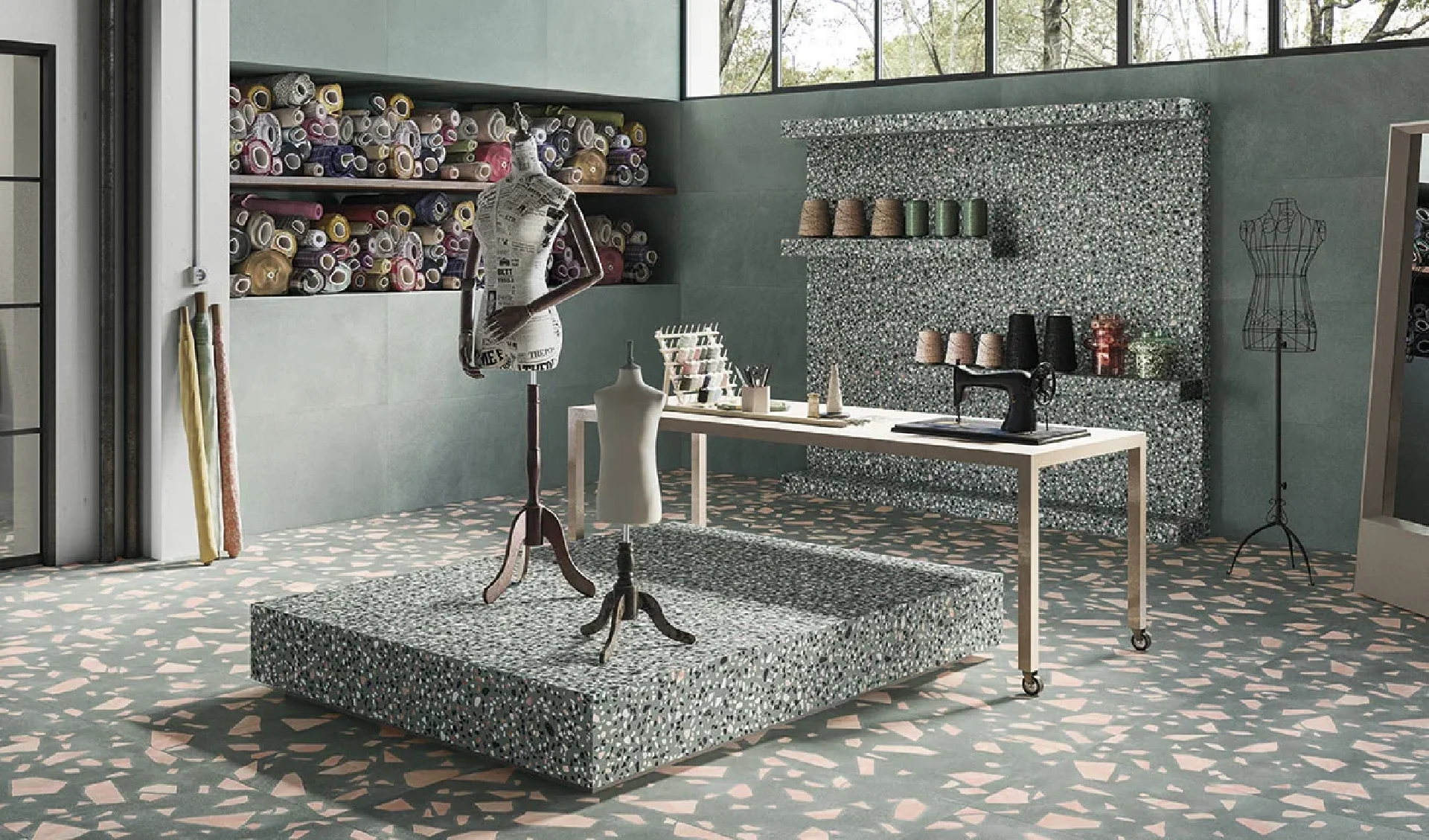 Medley Classic Grey 90x90 Naturale Rett.Gat.1