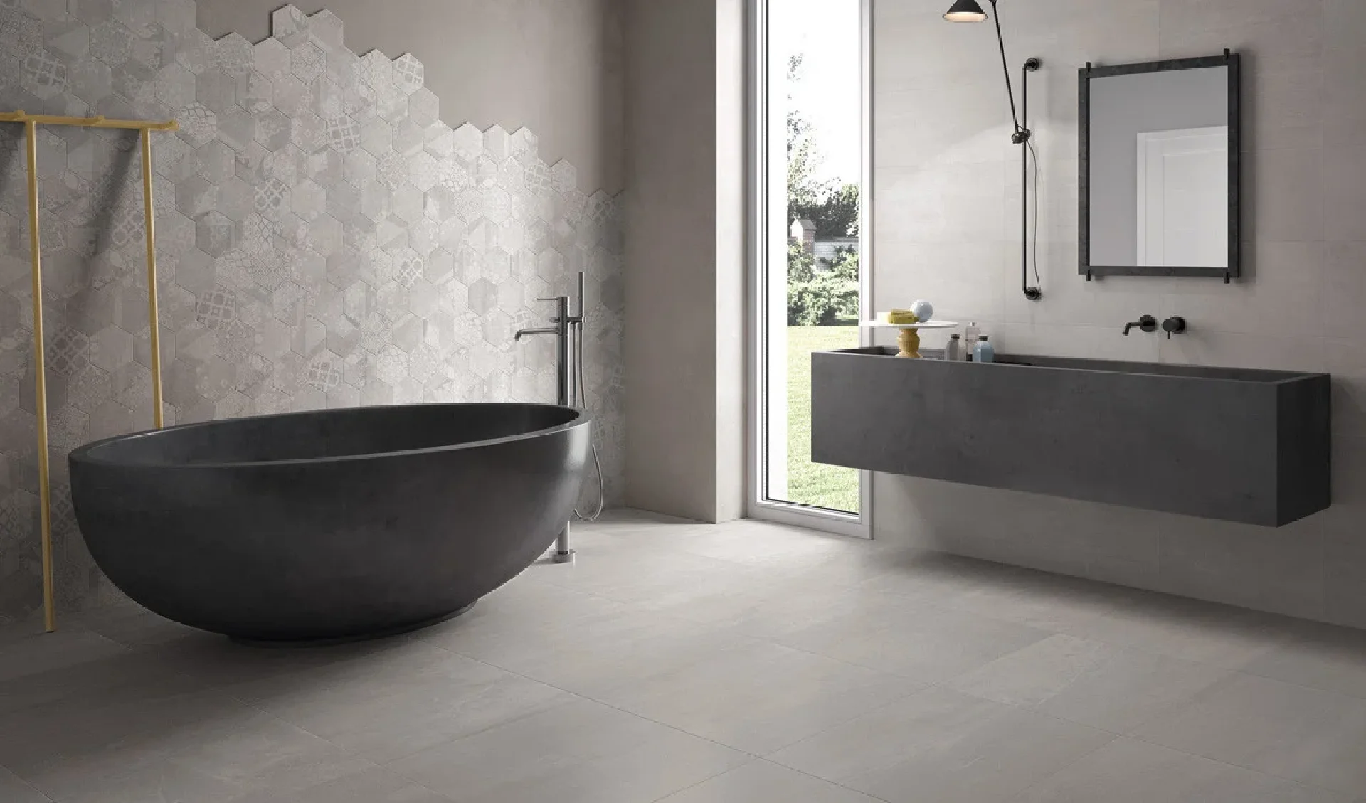 Gesso Pearl Grey 80x80 Naturale Gat.1