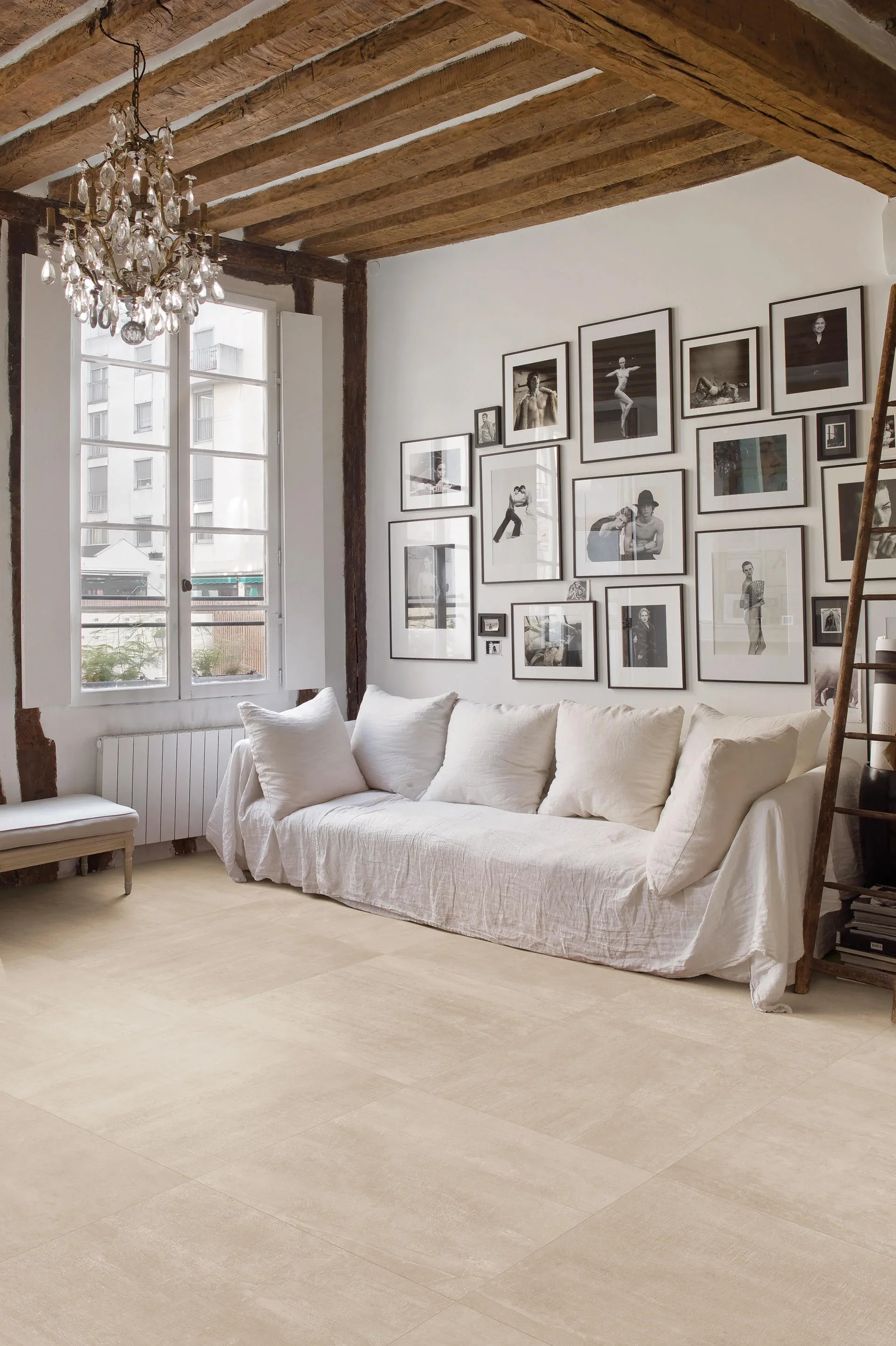 Gesso Taupe Linen 60x60 Naturale Gat.1