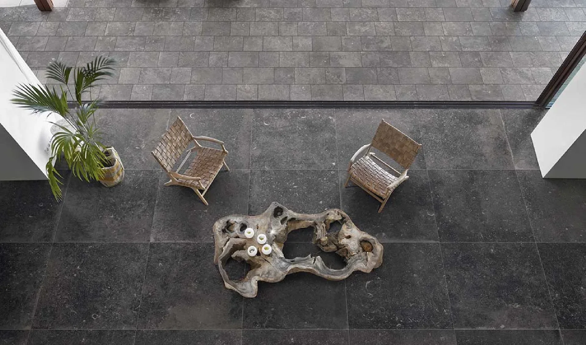 Unique Bleu Antracite 60x60 Naturale Ret.Gat.1