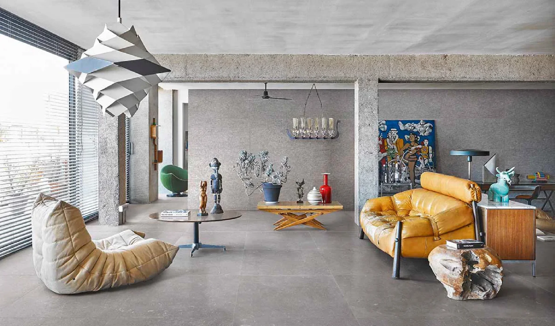 Unique Bleu Gris 60x60 Naturale Ret.Gat.1