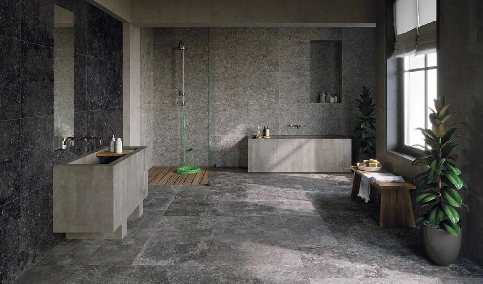 Unique Bleu Gris 60x60 Naturale Ret.Gat.1