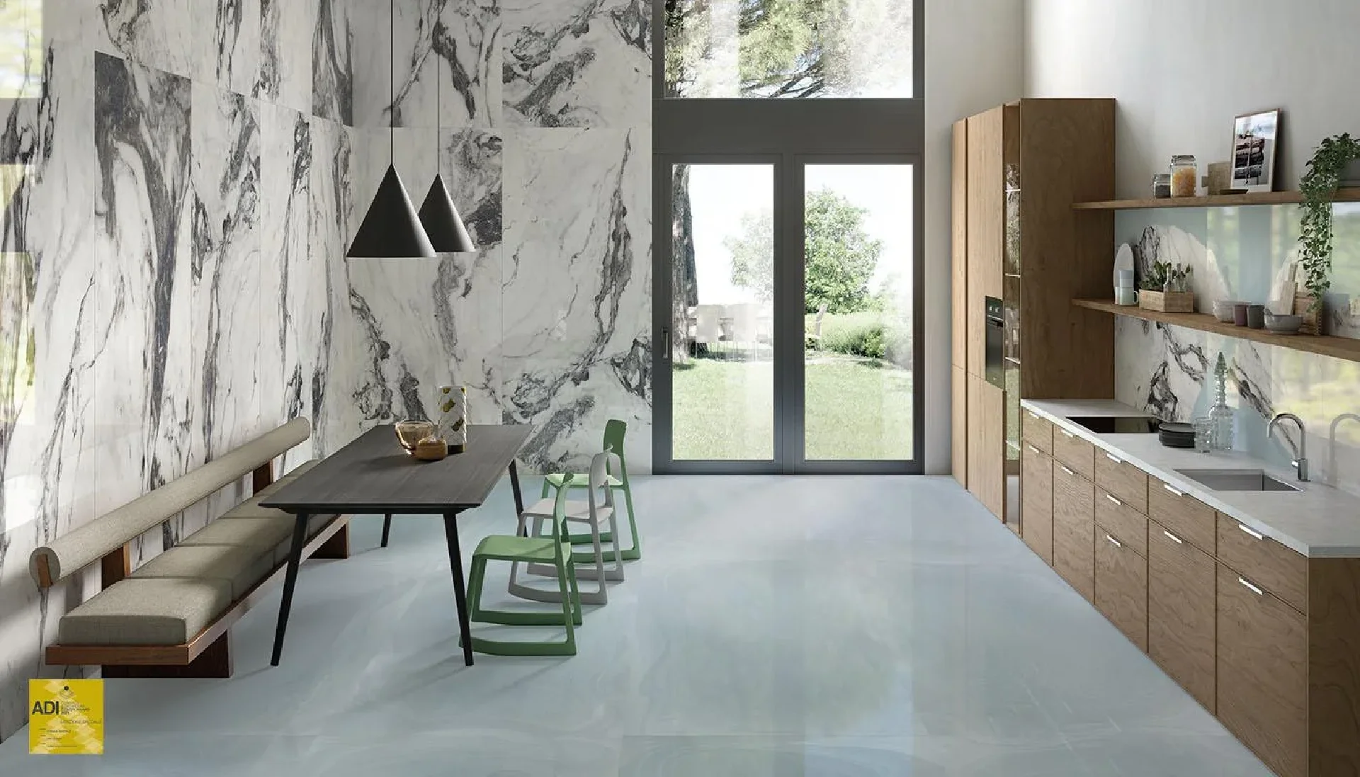 Unique Marble Resin 60x120 Full Lapato Gat.1