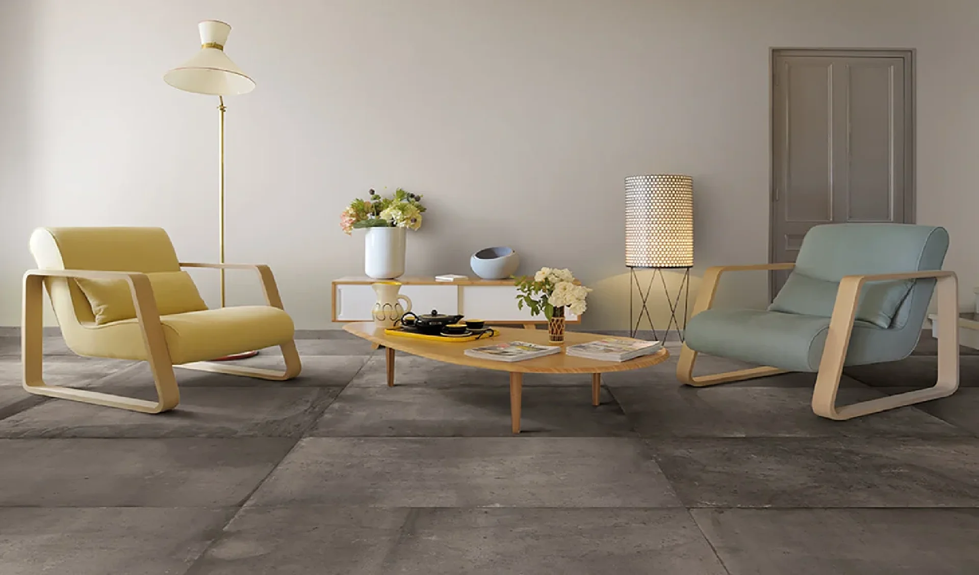 Acustico 12 Brown 60x60 Naturale Rett.Gat.1